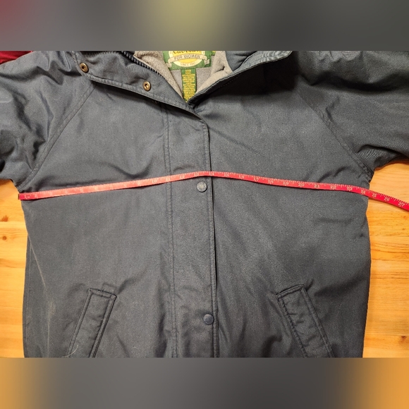 Cabela's Navy Blue Hooded Parka - Picture 8 of 8